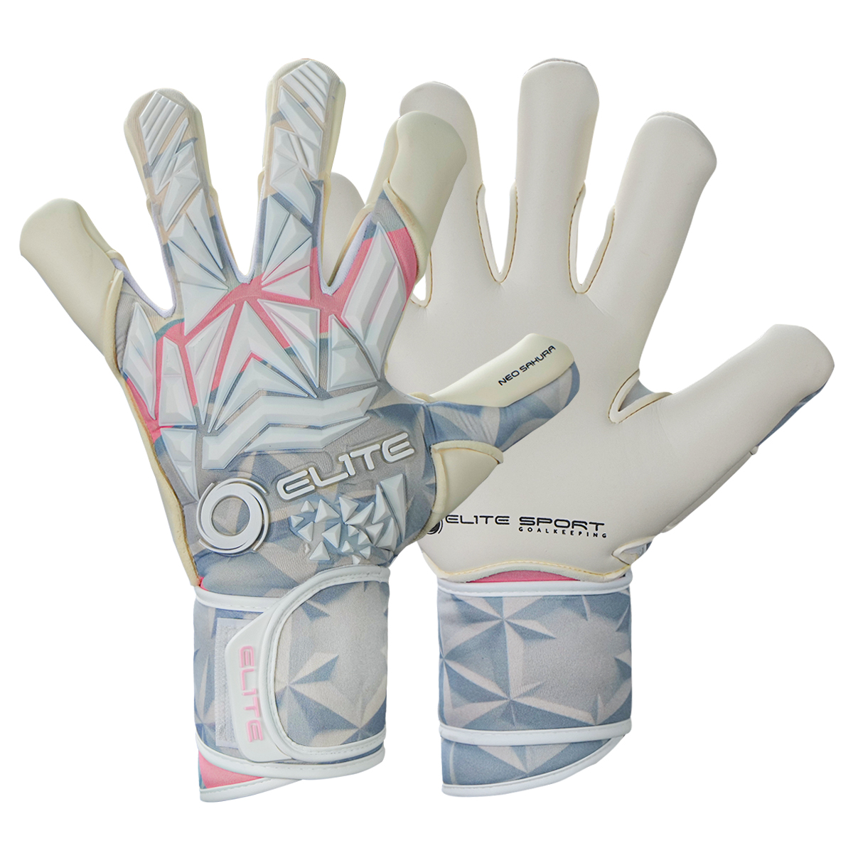 光环门将守门员手套樱花配色