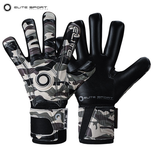光环门将带护指迷彩守门员手套