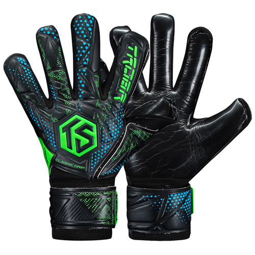 拓佰儿童成人带护指守门员手套