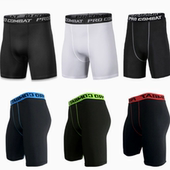 大火足球运动健身紧身裤 男足球游泳跑步运动内穿弹性透气铲球短裤