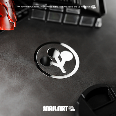 赛博朋克金属贴纸Cyberpunk 2077厂商荒坂创意高级感电脑机箱车贴