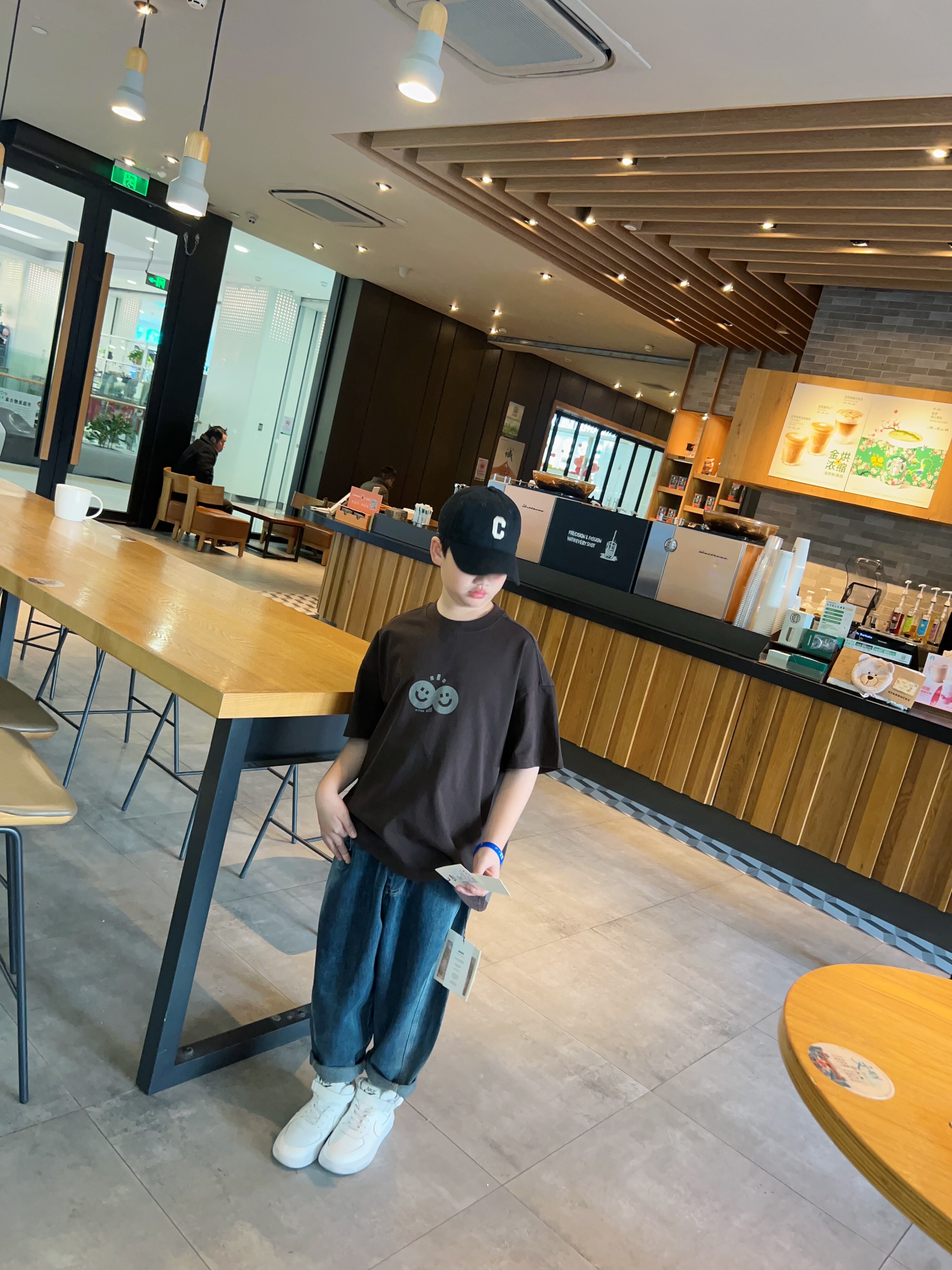 韩国童装男童潮牌T恤2024春款儿童短袖中大童宽松上衣由田优创