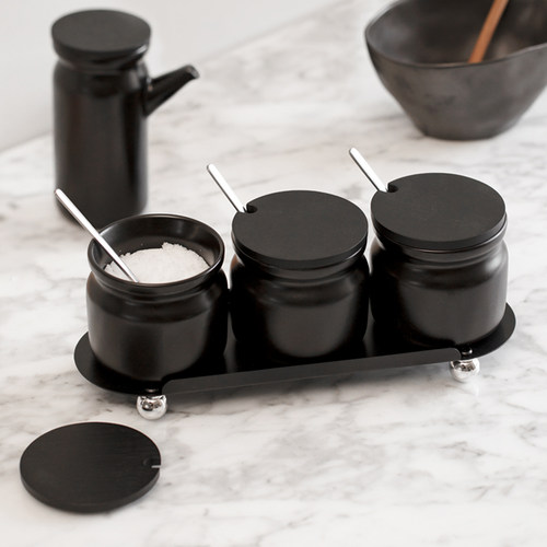 厨房家用陶瓷耐高温调味瓶罐