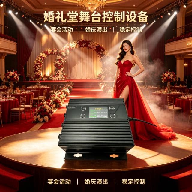 ART-NET控制盒专业灯光控制器双向四口网络扩展器DMX512控制灯具