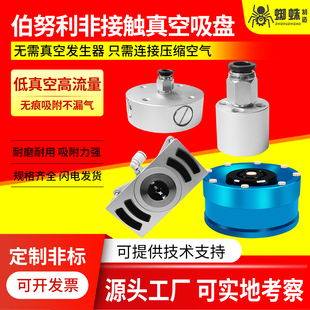 60伯努力光伏行业口罩万能吸嘴 无痕真空吸盘20 非接触式