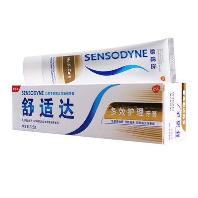 舒适达多效护理牙膏120g