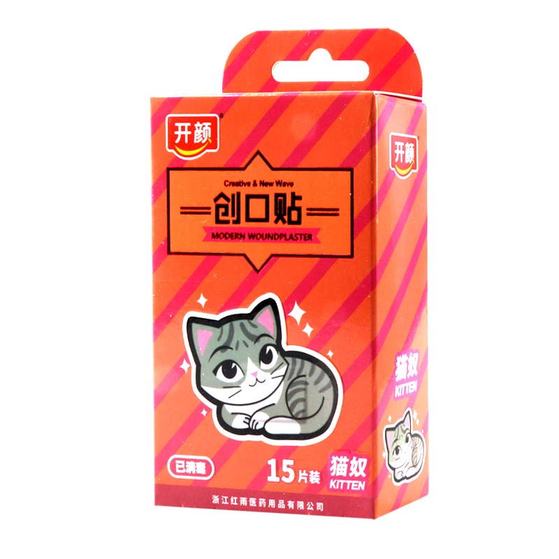 开颜创口贴（猫奴）15片图片