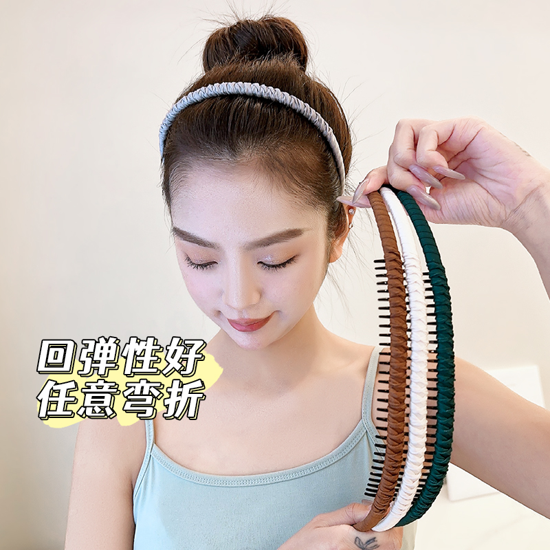 洗脸专用梳齿防滑发箍低头不掉