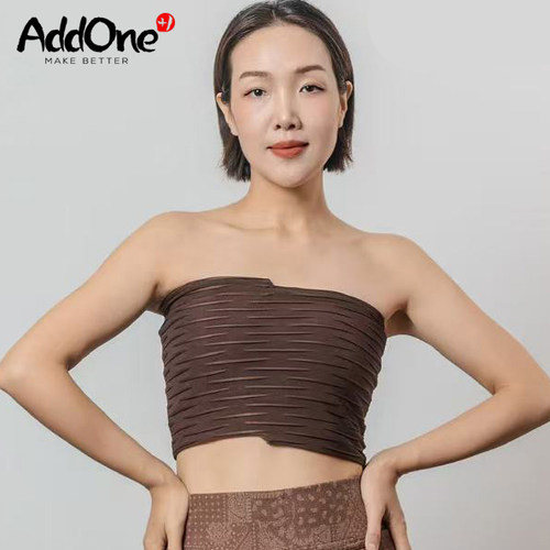 内观流瑜伽抹胸背心带胸垫