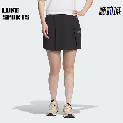 阿迪达斯女士户外运动裙裤