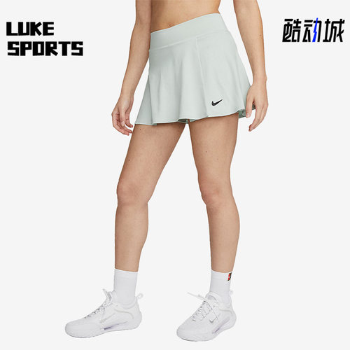 耐克女子网球针织休闲拼接短裙
