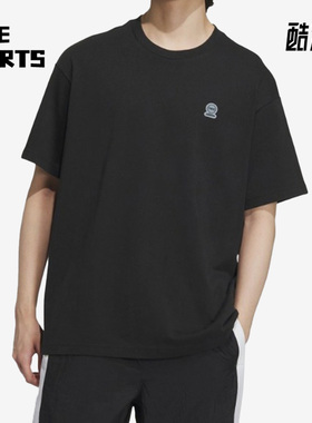 Adidas/阿迪达斯正品夏季neo男女新款运动圆领短袖IB7679