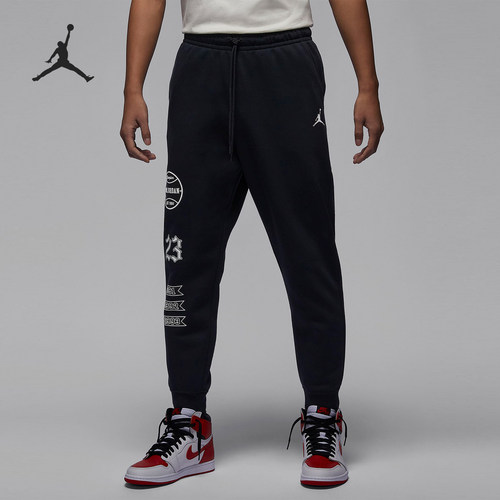 Nike/耐克正品新款男士加绒针织束脚运动长裤FN4620