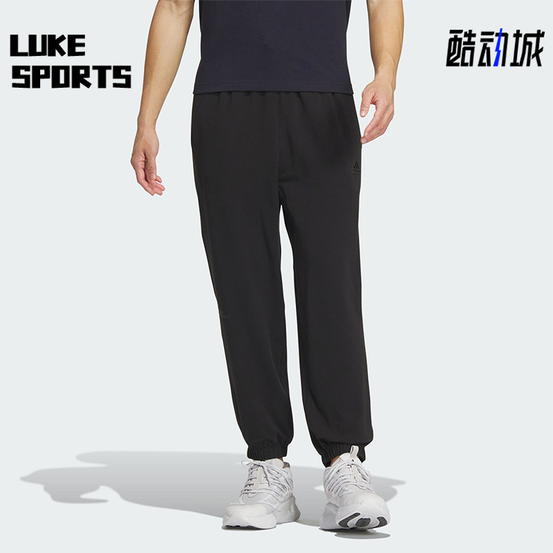 Adidas/阿迪达斯正品ST FL KN PNT男士运动休闲九分裤IT3943 - 实物图