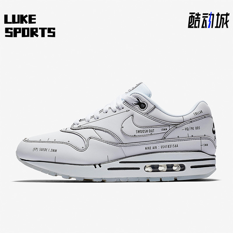 Nike/耐克正品 Air Max1男女同款二次元气垫跑步鞋CJ4286-100