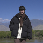 外套学生青少年无帽90白鸭绒薄款 GOGOSOON防泼水羽绒服男冬季 新款