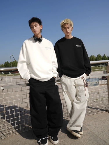 Свитшот, осенний трендовый лонгслив, в американском стиле, изысканный стиль