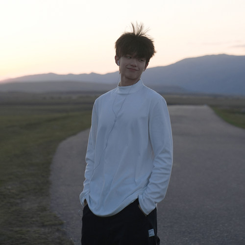 GOGOSOON 280g 德绒打底衫男秋冬半高领长袖T恤纯色内搭潮流上衣