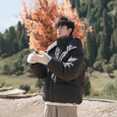 GOGOSOON加厚羽绒服男新2025冬90白鸭绒连帽可拆卸高级保暖外套Q