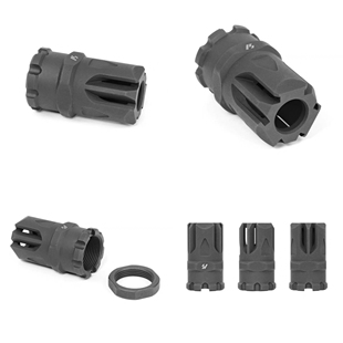 新款SI 钢制金属火冒LDT HK416钢制A5装饰14逆牙接口消音金刚压迫