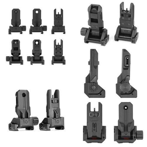 【SI 机械瞄】原品复刻ar15 m4尼龙竞技升级配件玩具 ldt机瞄儿童