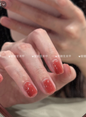 绝美红茶色！S261红茶柿子！Twomoons水性可撕拉显白色指甲油免烤