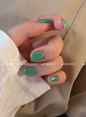 绝美！S357厚乳抹茶！秋冬显白水性可撕拉指甲油免烤无味速干