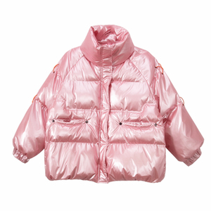 【现货】主推王炸款 袖子抽绳小个子面包服096-M16-P165控238图片