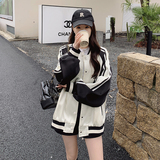 美式慵懒chic棒球服女春秋2025新款高级感超好看欧货潮牌夹克外套，女装短外套，西子