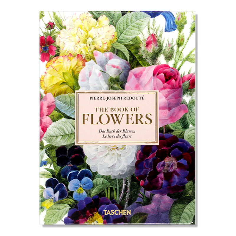 《雷杜德花卉图谱40周年纪念版》Redoute. Book of Flowers - 40th Anniversary Edition原版引进