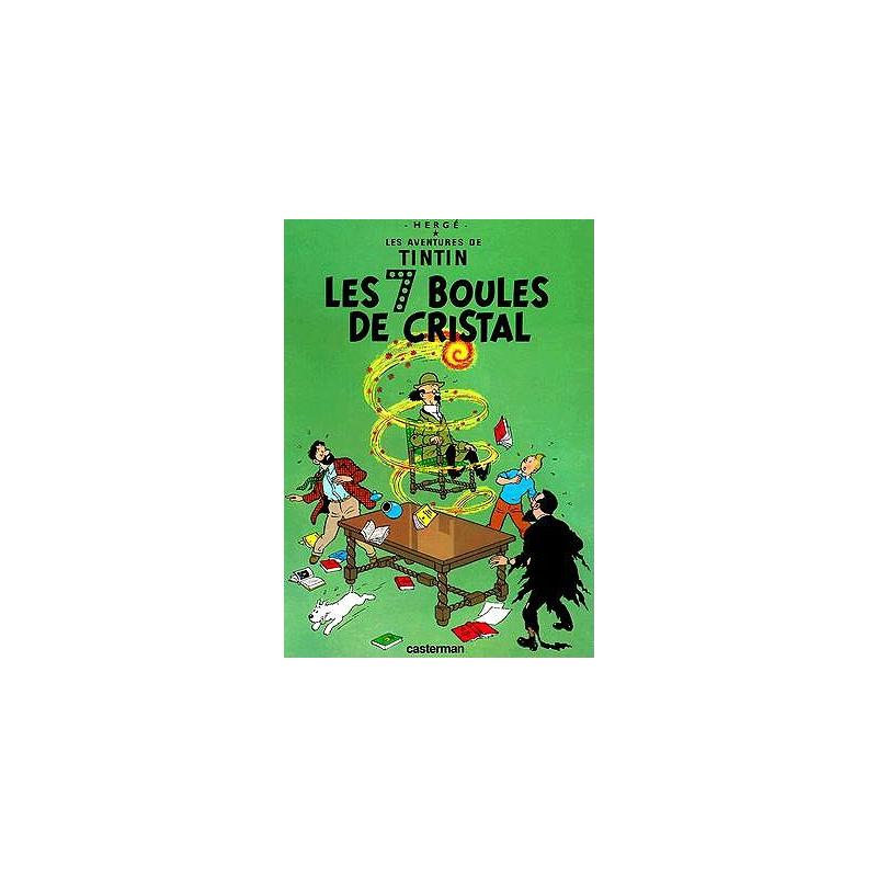 丁丁历险记13：七个水晶球 T13 Les Sept Boules De Cristal 法语版 新华正版 原版书进口法文书励志法文小说法语启蒙拓展推荐阅读 - 实物图