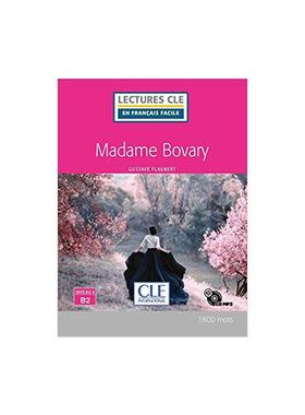 法语分级阅读 B2：包法利夫人 Mme Bovary  Niveau 4/B2  Lecture CLE en fran?ais facile  Livre + CD 法语版 新华正版 原版书进