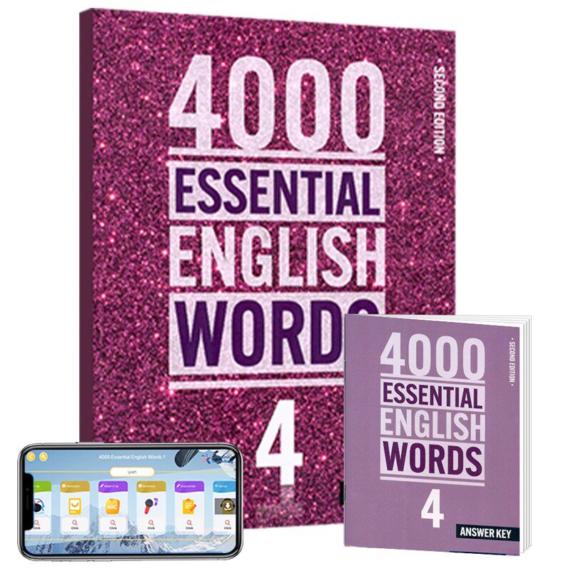 新华文轩原版书】4000词英语核心词汇 4000 Essential English Words 4级 词典高中英语单词四六级剑桥雅思托福考试高频词进口教材