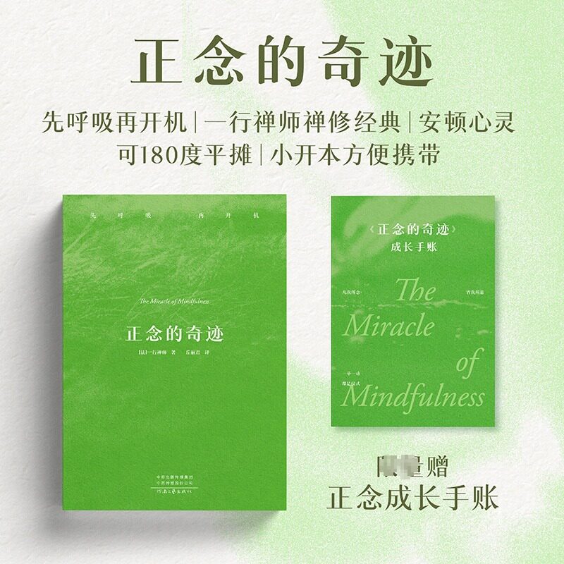 正念的奇迹  佛学大师 一行禅师禅修经典 心灵觉醒的入口 对抗焦虑的指南 介绍禅修之智慧和胜妙的优秀作品 正版书籍 新华书店