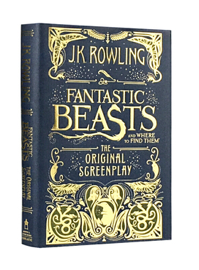 神奇动物在哪里（剧本） Fantastic Beasts and Where to Find Them: The Original Screenplay 进口书英文原版外版书 经典小说读