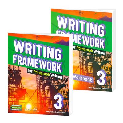 写作框架：中级段落写作 3WRITING FRAMEWORK PARAGRAPH WRITING 3原版引进
