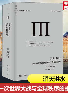 滔天洪水-第一次世界大战与全球秩序的重建(精)/理想国译丛 百年前的战争与经济角力 如何将美国推向世界 理想国正版书籍 新华书店