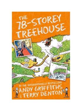 【新华文轩】THE 78-STOREY TREEHOUSE Andy Griffiths Terry Denton (Illustrated by) 正版书籍 新华书店旗舰店文轩官网