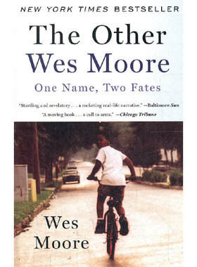 生命如何分叉 The Other Wes Moore: One Name, Two Fates 进口书 英文原版书籍 外版书 经典畅销书籍阅读新华正版
