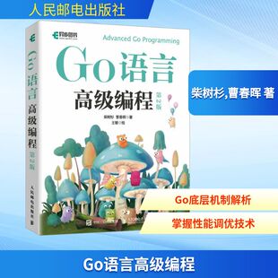 Go语言高级编程 第2版 正版书籍 人民邮电出版社 程序设计书程序语言与软件开发 编程语言应用计算机工具书9787115673244