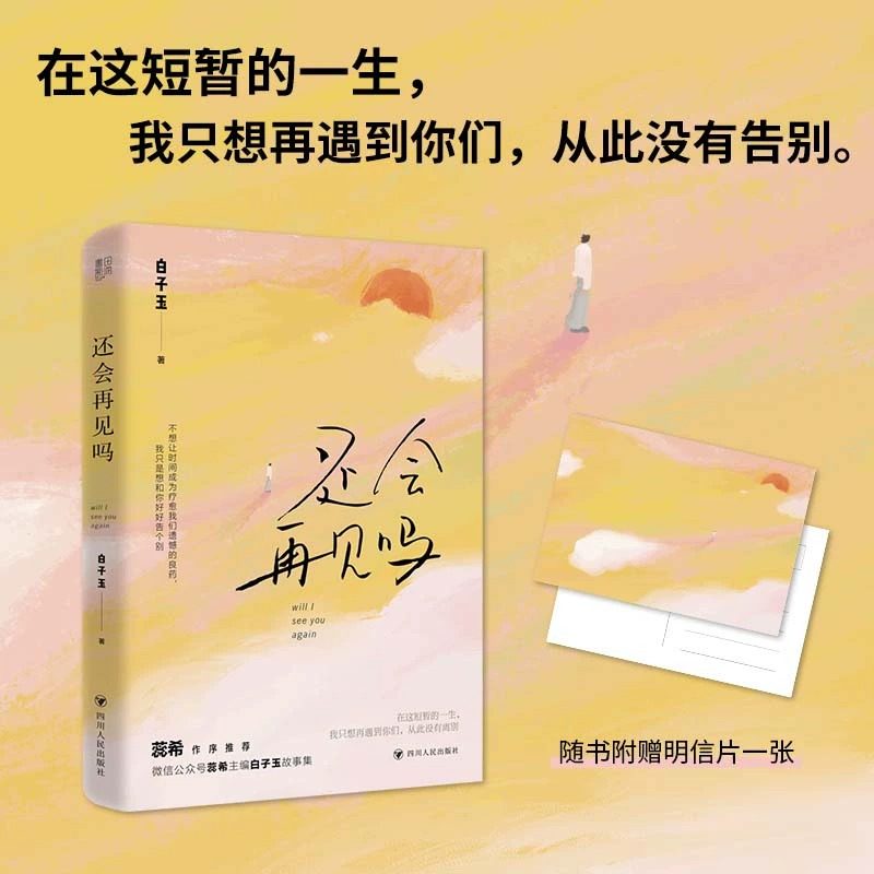 还会再见吗 白子玉著 青春文学故事集 不想让时间成为疗愈我们遗憾的良药 我只是想和你好好告个别 现当代文学小说书籍 新华正版