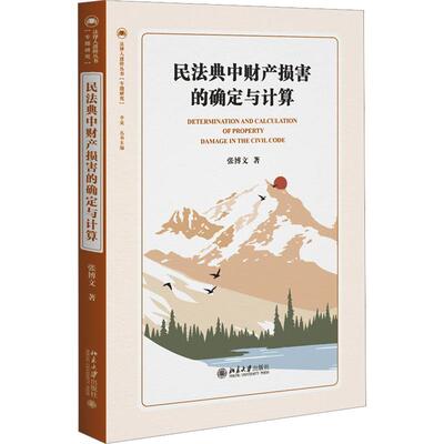 民法典中财产损害的确定与计算 张博文 著 北京大学出版社 正版书籍 新华书店旗舰店文轩官网