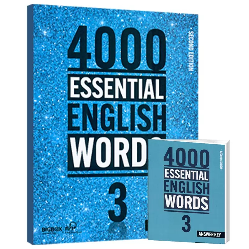 4000词英语核心词汇 3级（含赠品书） 4000 ESSENTIAL ENGLISH WORDS 3级 123456级词典高中英语单词四六级剑桥雅思托福考试高频词