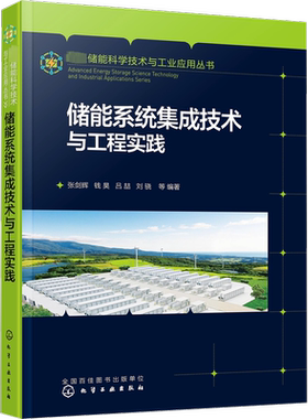 储能系统集成技术与工程实践 张剑辉 等 编 能源科学本书可供从事储能系统集成设计的技术人员、科研人员及管理人员参
