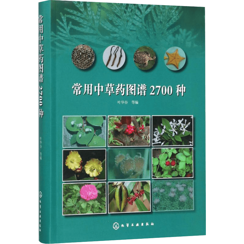 常用中草药图谱2700种 叶华谷 等 编 正版书籍 新华书店旗舰店文轩官网 化学工业出版社