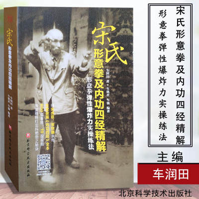 宋氏形意拳及内功四经精解 车润田 武术真经战术实战 体育运动武术健身格斗 武术书籍 散打气功书内功心法书籍 北京科学技术出版社