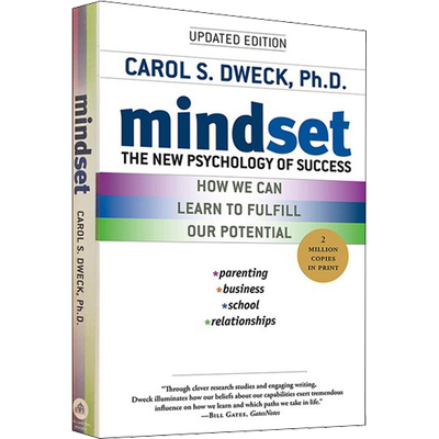 看见成长的自己 Mindset 进口书英文原版外版书 经典小说读物 青少年小学生课外阅读书籍 新华书店旗舰店官网