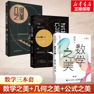 数学之美+公式之美+几何之美 吴军 正版书籍 新华书店旗舰店文轩官网 人民邮电出版社等