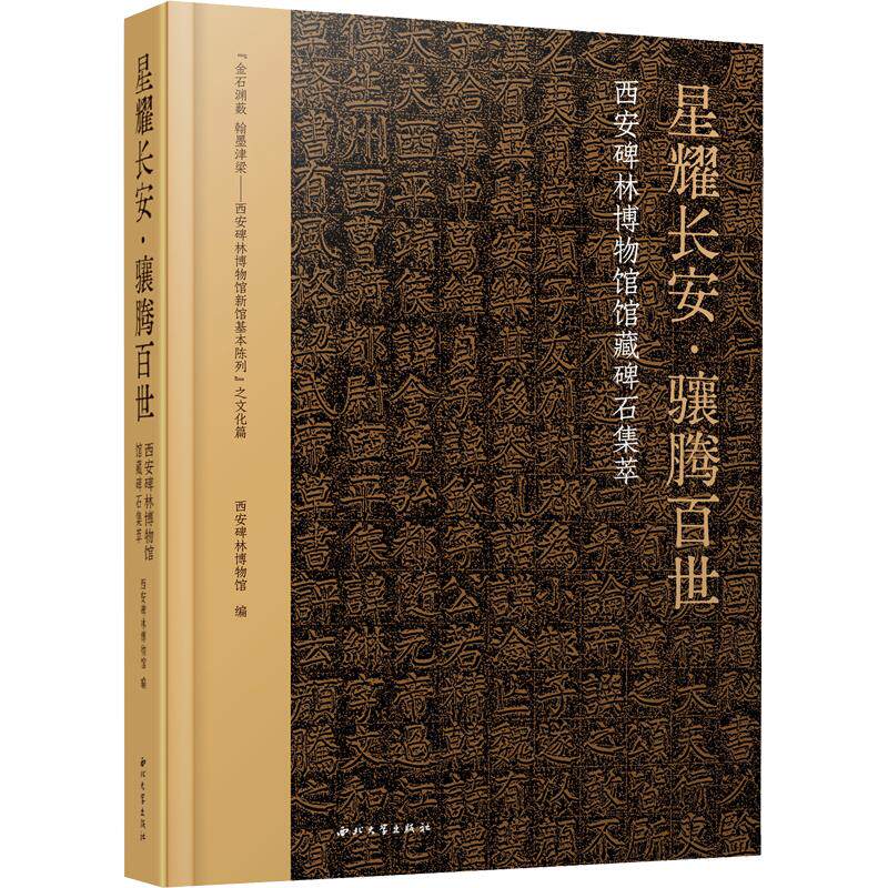 星耀长安·骧腾百世——西安碑林博物馆馆藏碑石集萃 西北大学出版社 正版书籍 新华书店旗舰店文轩官网