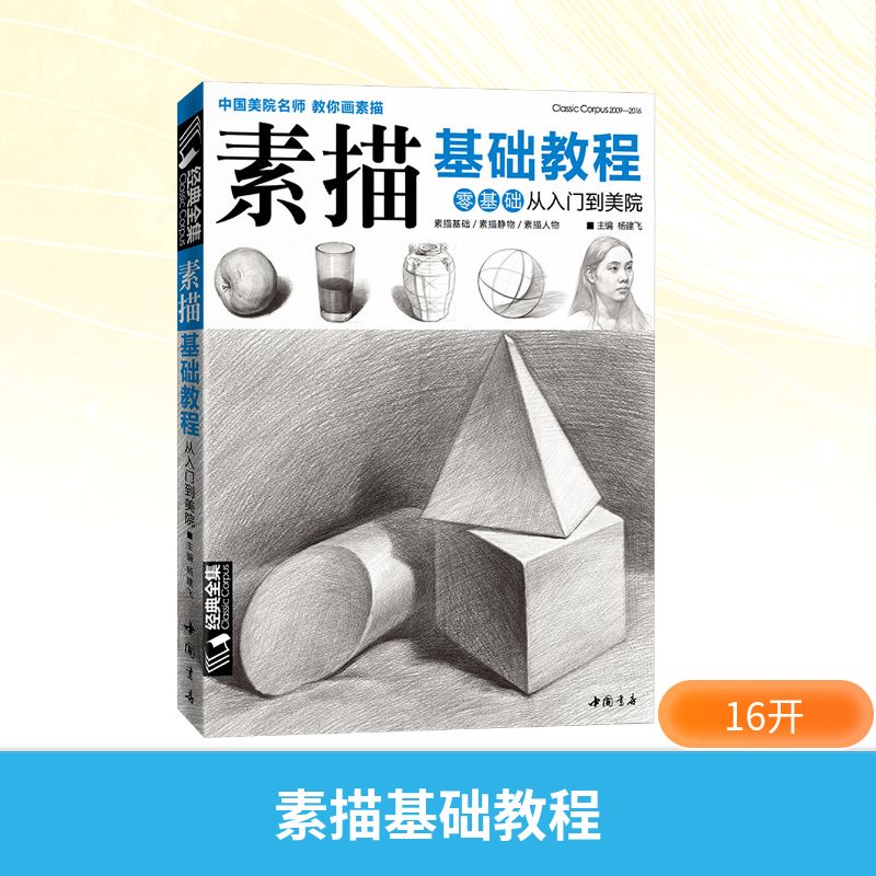 素描基础教程杨建飞主编正版书籍